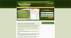 Desktop Screenshot of burrellprinting.com